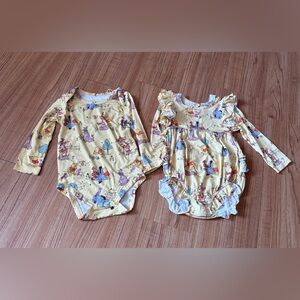 Little Sleepies Play Time with pooh bundle 12-18 months